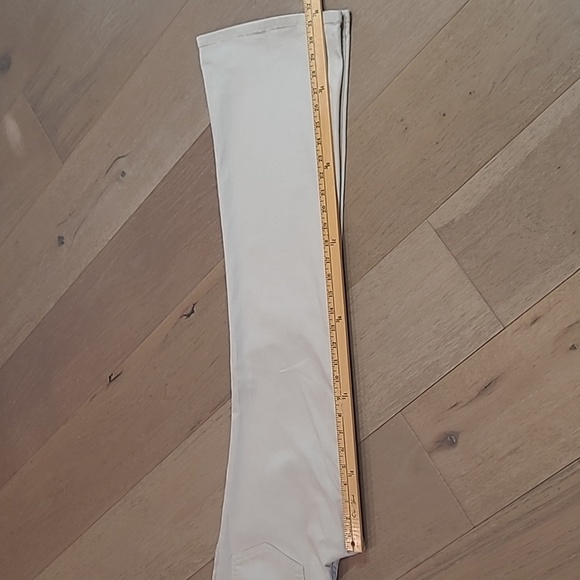 EUC Idyllwind Pants Women's sz 12/32L Cream/Tan High Rise Bootcut Pants - Picture 12 of 13